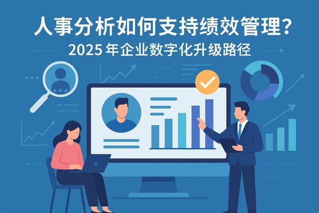 人事分析如何支持绩效管理？2025年企业数字化升级路径