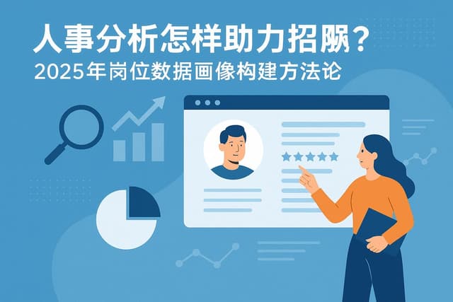 人事分析怎样助力招聘？2025年岗位数据画像构建方法论