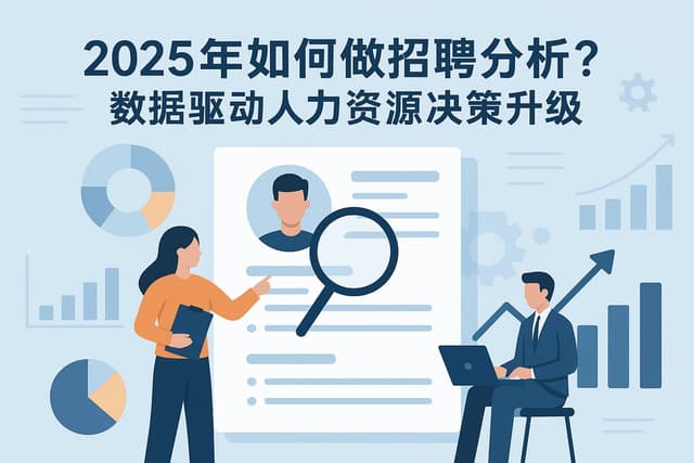 人事分析2025年如何做招聘分析？数据驱动人力资源决策升级