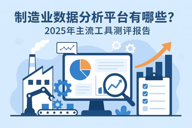 制造业数据分析平台有哪些？2025年主流工具测评报告