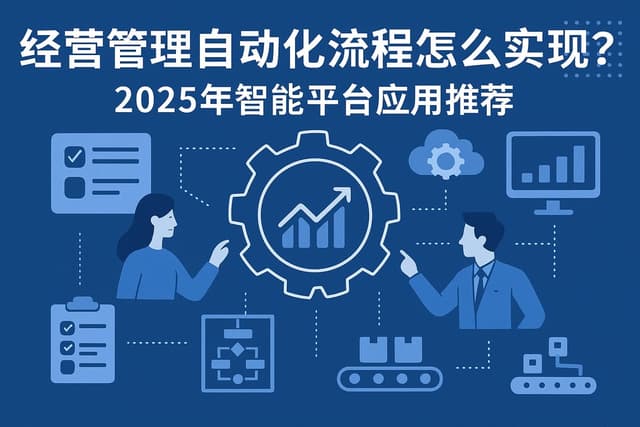 经营管理自动化流程怎么实现？2025年智能平台应用推荐