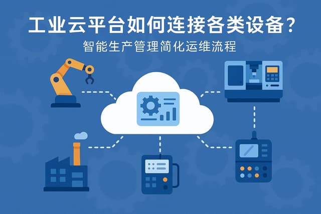 工业云平台如何连接各类设备？智能生产管理简化运维流程