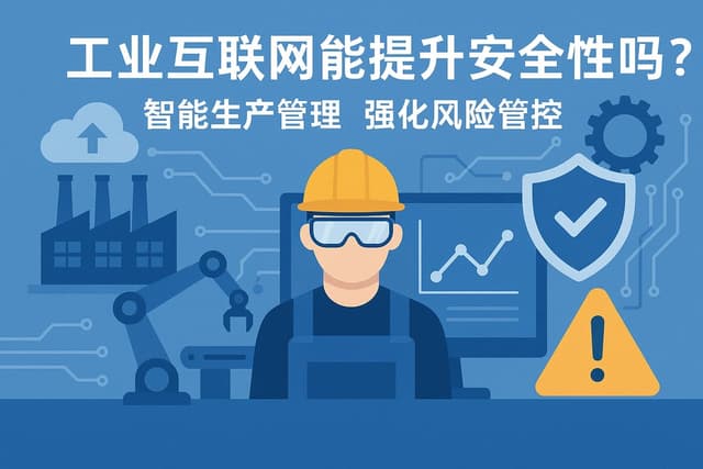 工业互联网能提升安全性吗？智能生产管理强化风险管控
