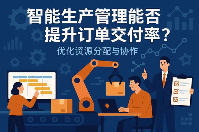 智能生产管理能否提升订单交付率？优化资源分配与协作