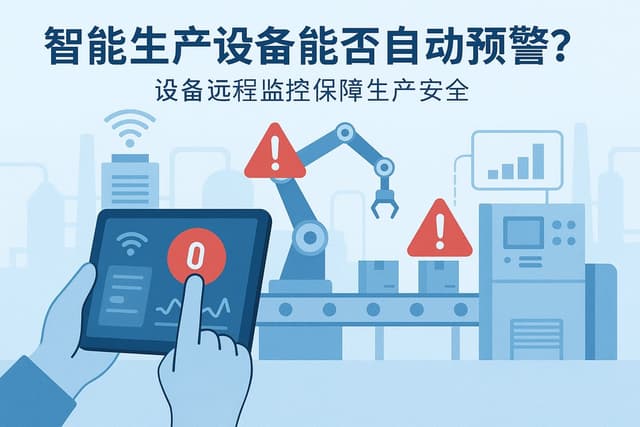 智能生产设备能否自动预警？设备远程监控保障生产安全