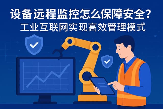 设备远程监控怎么保障安全？工业互联网实现高效管理模式