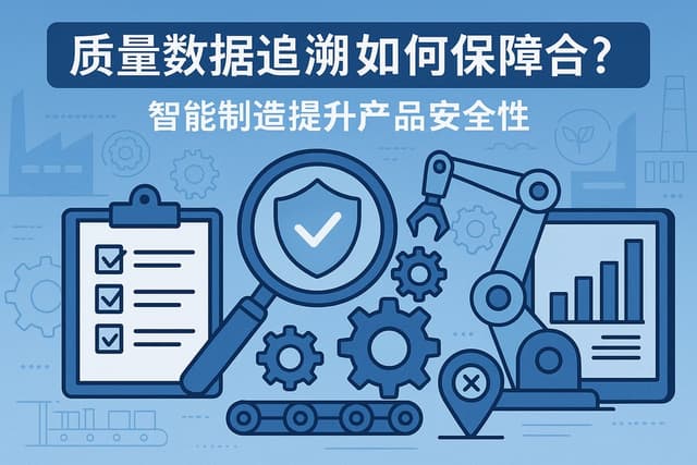 质量数据追溯如何保障合规？智能制造提升产品安全性