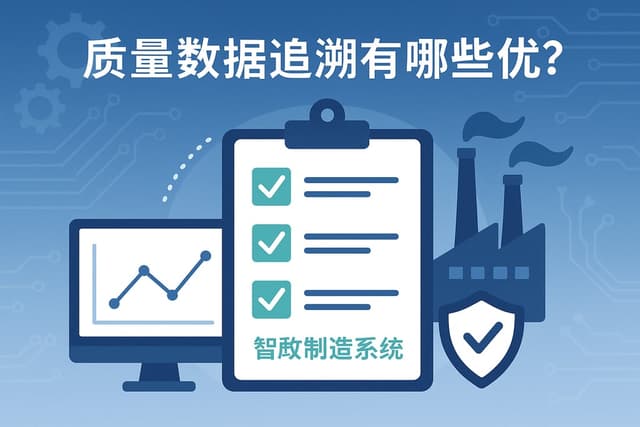 质量数据追溯有哪些优势？智能制造系统保障产品合规性