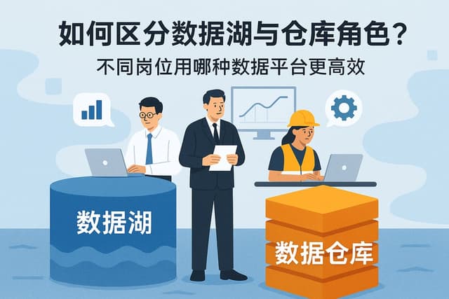 企业如何区分数据湖与仓库角色？不同岗位用哪种数据平台更高效