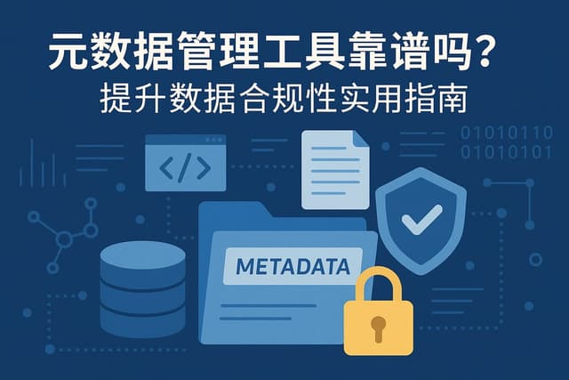 元数据管理工具靠谱吗？提升数据合规性的实用指南