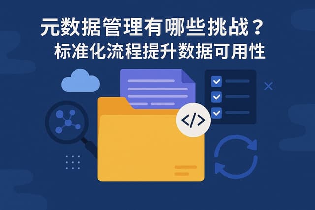 元数据管理有哪些挑战？标准化流程提升数据可用性