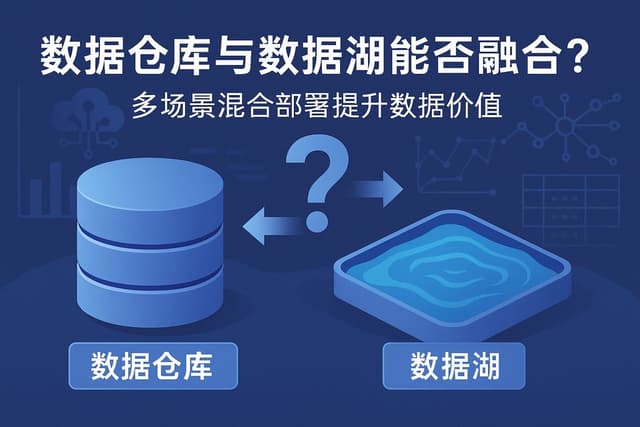 数据仓库与数据湖能否融合？多场景混合部署提升数据价值