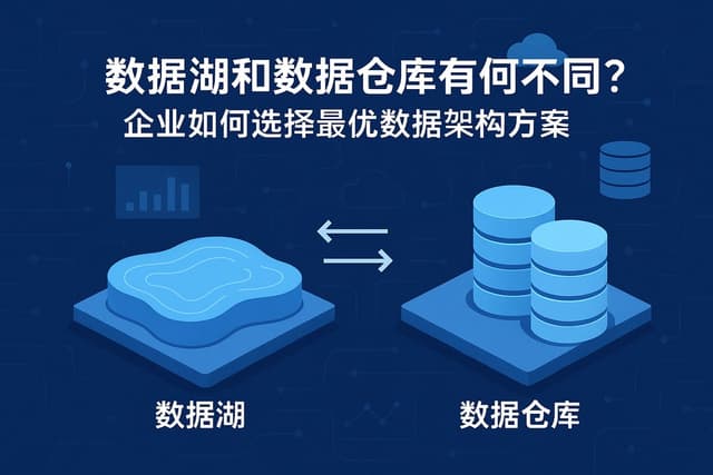 数据湖和数据仓库有何不同？企业如何选择最优数据架构方案