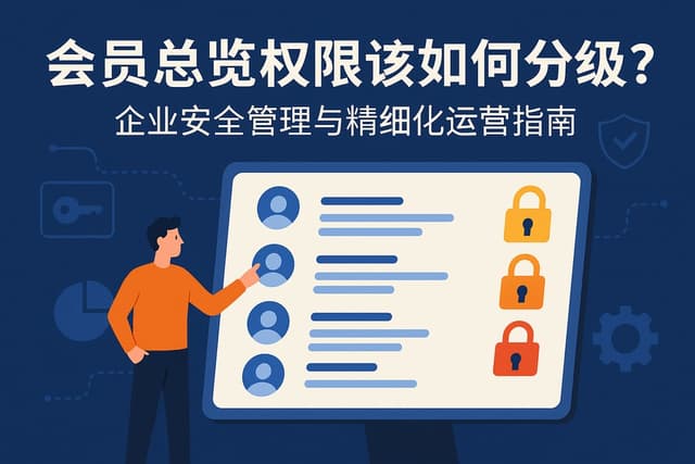 会员总览权限该如何分级？企业安全管理与精细化运营指南