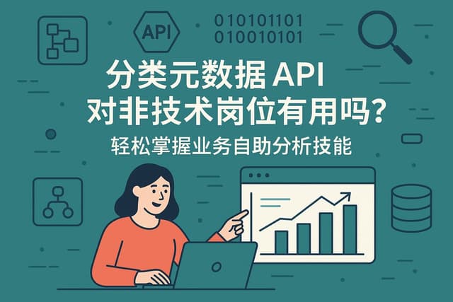 分类元数据API对非技术岗位有用吗？轻松掌握业务自助分析技能
