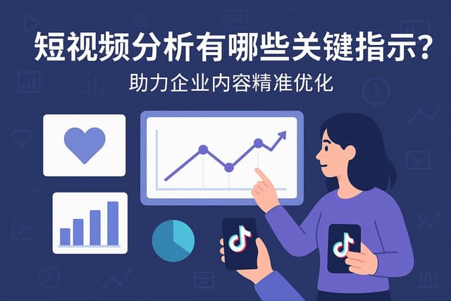 抖音短视频分析有哪些关键指标？助力企业内容精准优化