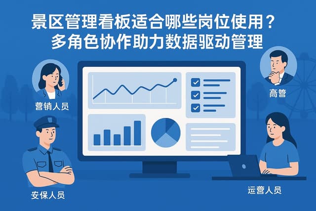 景区管理看板适合哪些岗位使用？多角色协作助力数据驱动管理