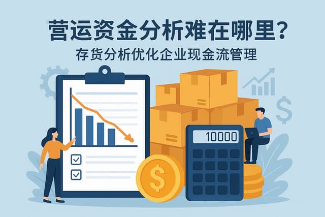 营运资金分析难在哪里？存货分析优化企业现金流管理