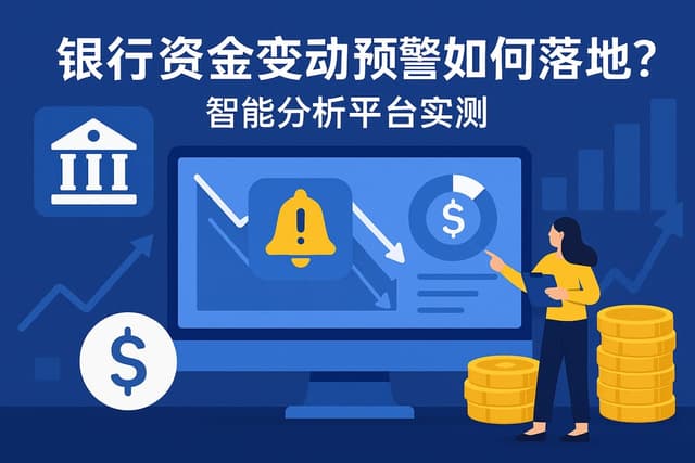 银行资金变动预警如何落地？智能分析平台实测