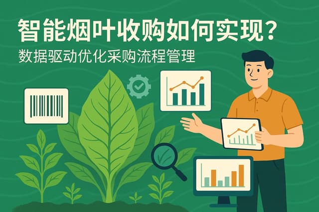 智能烟叶收购如何实现？数据驱动优化采购流程管理