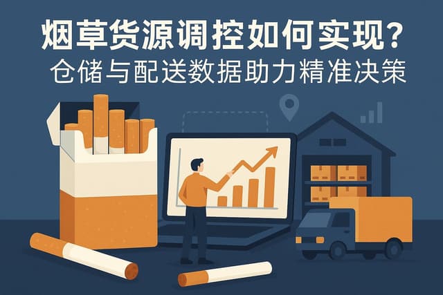 烟草货源调控如何实现？仓储与配送数据助力精准决策