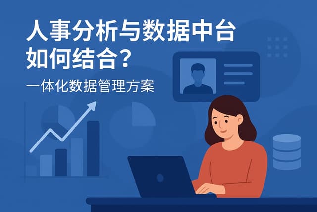 人事分析与数据中台如何结合？一体化数据管理方案