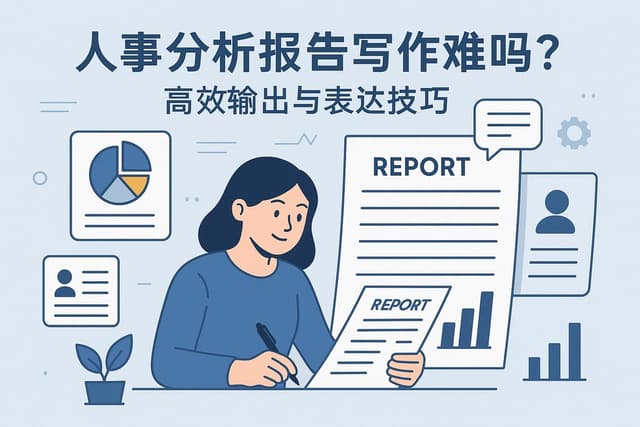 人事分析报告写作难吗？高效输出与表达技巧
