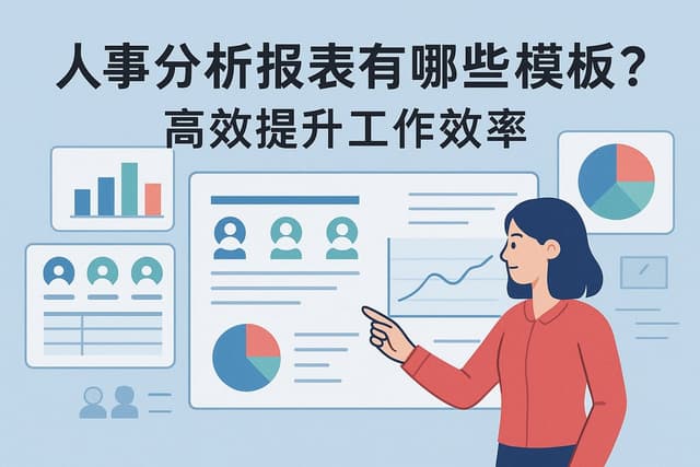 人事分析报表有哪些模板？高效提升工作效率