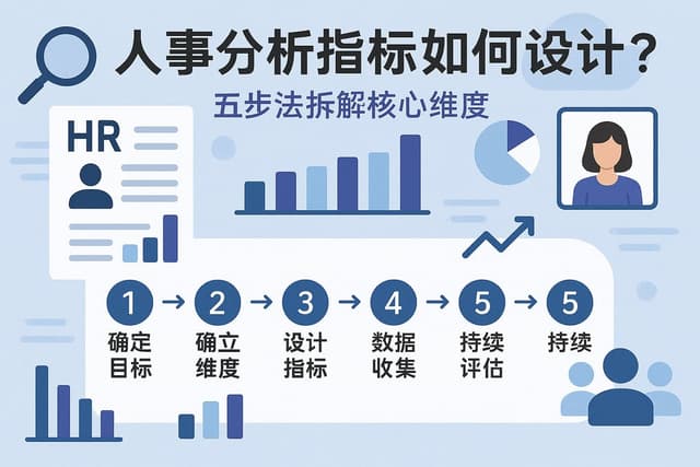 人事分析指标如何设计？五步法拆解核心维度