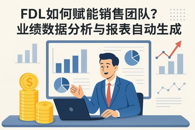 FDL如何赋能销售团队？业绩数据分析与报表自动生成