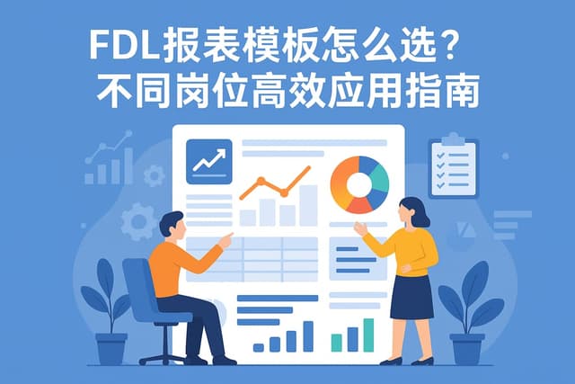 FDL报表模板怎么选？不同岗位高效应用指南