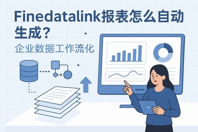 Finedatalink报表怎么自动生成？企业数据工作流优化
