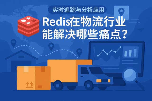 Redis在物流行业能解决哪些痛点？实时追踪与分析应用
