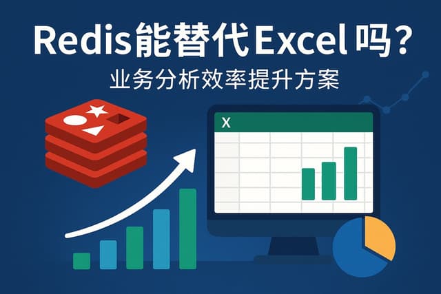 Redis能替代Excel吗？业务分析效率提升方案