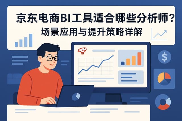 京东电商BI工具适合哪些分析师？场景应用与提升策略详解