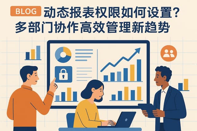 动态报表权限如何设置？多部门协作高效管理新趋势