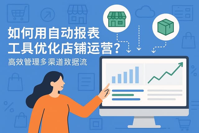 如何用自动报表工具优化店铺运营？高效管理多渠道数据流