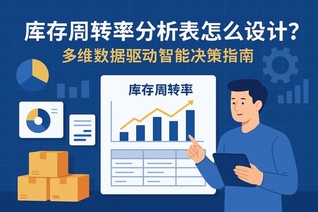 库存周转率分析表怎么设计？多维数据驱动智能决策指南