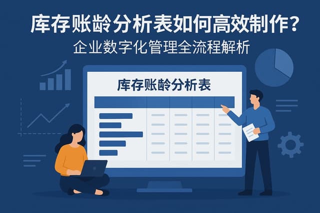 库存账龄分析表如何高效制作？企业数字化管理全流程解析