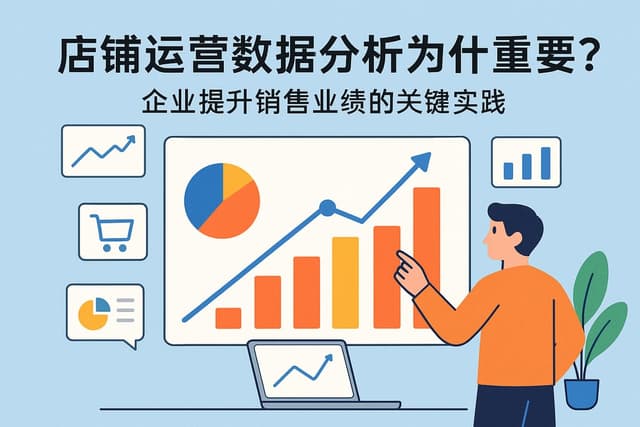 店铺运营数据分析为什么重要？企业提升销售业绩的关键实践