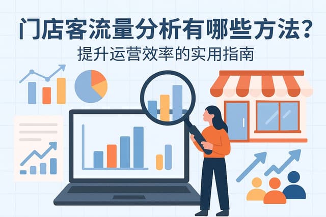 门店客流量分析有哪些方法？提升运营效率的实用指南