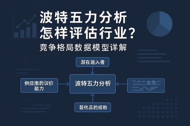波特五力分析怎样评估行业？竞争格局数据模型详解