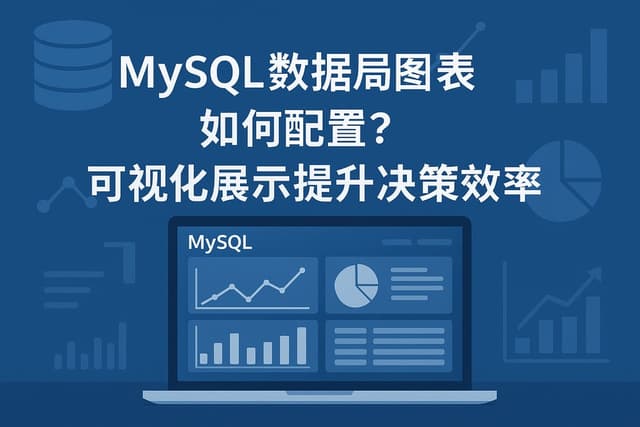 mysql数据库图表如何配置？可视化展示提升决策效率