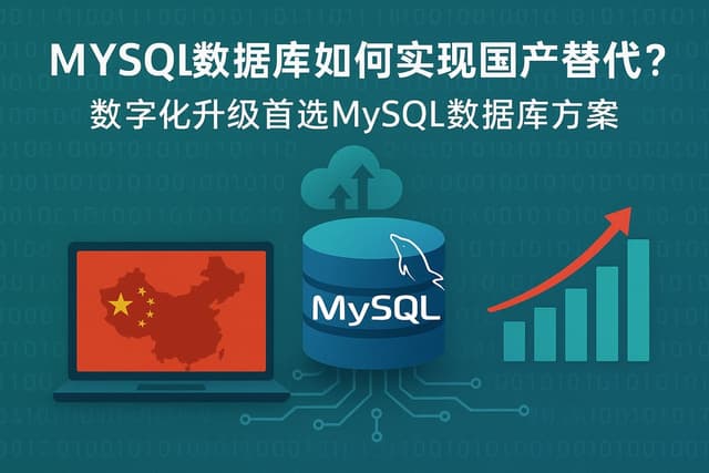 mysql数据库如何实现国产替代？数字化升级首选mysql数据库方案。