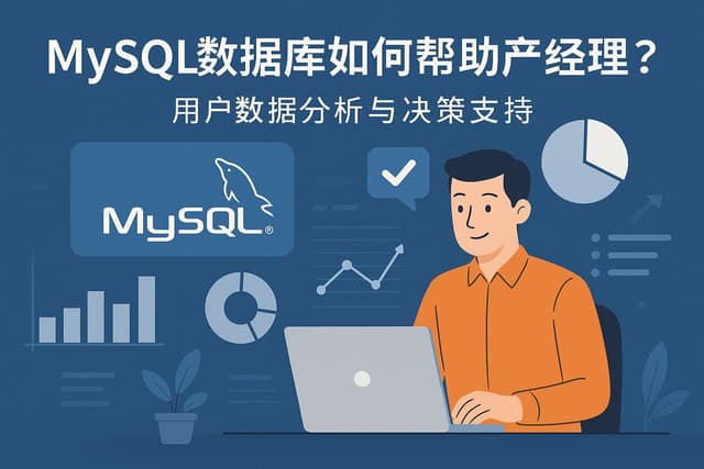 mysql数据库如何帮助产品经理？用户数据分析与决策支持