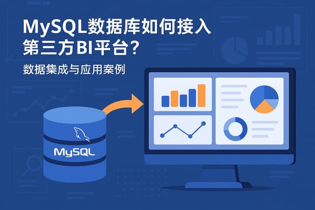 mysql数据库如何接入第三方BI平台？数据集成与应用案例