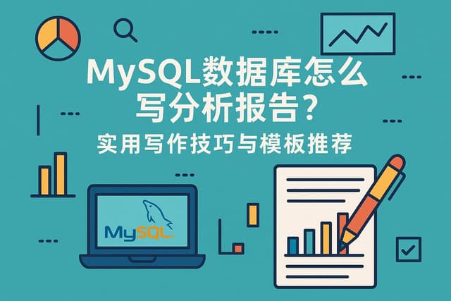 mysql数据库怎么写分析报告？实用写作技巧与模板推荐