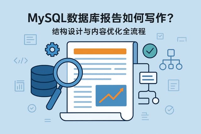 mysql数据库报告如何写作？结构设计与内容优化全流程