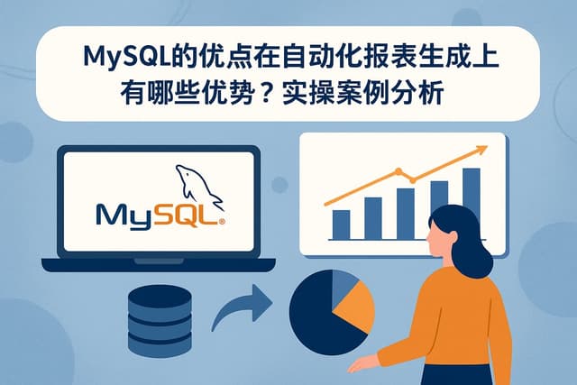 mysql的优点在自动化报表生成上有哪些优势？实操案例分析