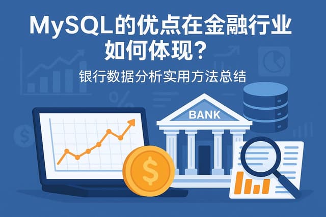 mysql的优点在金融行业如何体现？银行数据分析实用方法总结